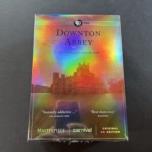 New Downton Abbey DVD Boxed Set UK Edition PBS British Masterpiece Seasons 1 - 6